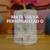 MATE VULVA de cerámica c/bombilla