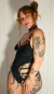 BODY Scarlett negro (XS-XXXL) - Badowska Lenceria