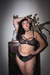 CORPIÑO Amanda Negro (Talle 85-120) - tienda online