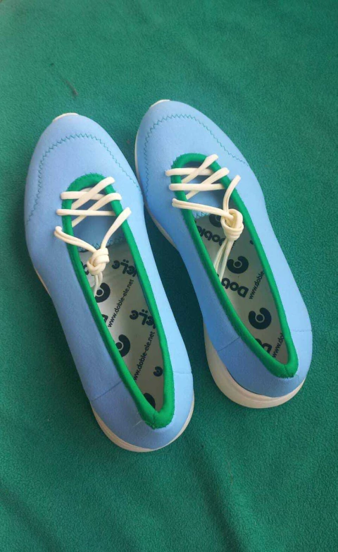 VONDEL+ Celeste intenso vivo amazonas cordon off white - comprar online