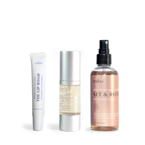 Set Prep & Glow – Hidratación y Luminosidad