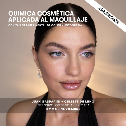 MASTERCLASS INTENSIVA: QUÍMICA COSMÉTICA APLICADA AL MAQUILLAJE - comprar online