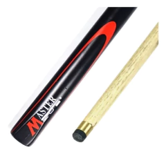 Taco Sinuca Bilhar Inteiro Ash Mastercue Basic Vermelho 9 mm