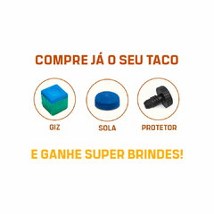 Taco Sinuca 3/4 Ash Rei dos Tacos Classic C4A 1,45 m 10,5 mm