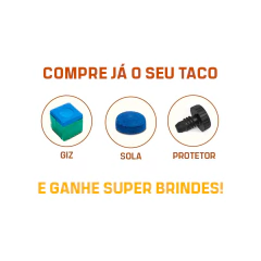 Taco Sinuca 3/4 Ash Rei dos Tacos Classic C4A 1,45 m 10,5 mm