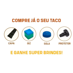 Taco Sinuca 3/4 Ash Rei Dos Tacos Classic C4A 1,45 m 9,5 Mm