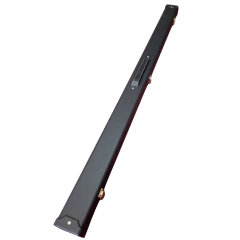 Case de Luxo Madeira para Tacos de Sinuca 3/4 Preto