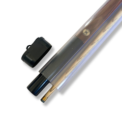 Case Tubular Plástico para Taco Sinuca Rosca 3/4 na internet