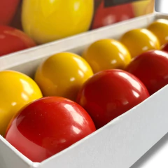 Jogo 10 Bolas Bilhar Sinuca Mata-mata 54 mm Lisa Vm/am RDT - comprar online