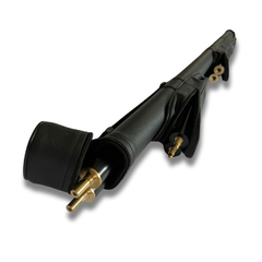 Case Estojo Tubular para Taco de Sinuca 3/4 - RDT Preto - Rei dos Tacos