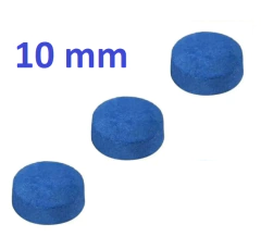 Sola Importada Couro Taco de Sinuca Bilhar 10 mm (3 und)