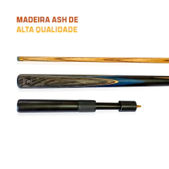 Taco de Sinuca Inteiro Ash Omin Gunman G1W 1,45 m 9.5 mm - comprar online