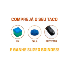 Imagem do Taco Sinuca 3/4 Ash Rei dos Tacos Classic C3E 1,45 m 11 mm