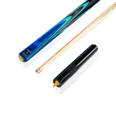 Taco de Sinuca Inteiro Ash Omin Gunman G1Z 1,45 m 10,5 mm