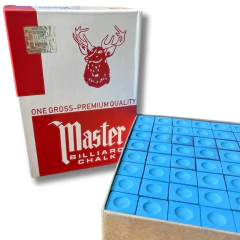 Giz Profissional Sinuca Master Azul Tweetn 144 Un