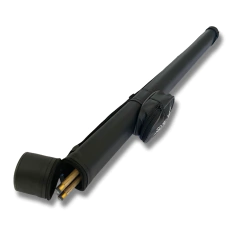 Case Estojo Tubular para Taco de Sinuca 1/2 RDT Preto - Rei dos Tacos