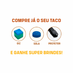 Imagem do Taco Sinuca 1/2 Ash Rei dos Tacos Classic C2E 1,45 M 11 mm