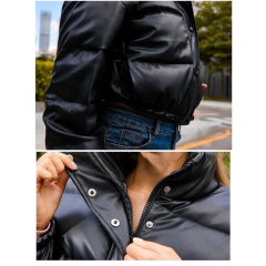 Jaqueta puffer Courino na internet