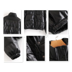 Jaqueta puffer Courino - Customizados e Cia