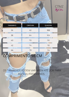 Calça Jeans Mel na internet
