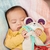 Manta De Apego Conejo Snugglies Fluffy Bunz Battat - Kids Point