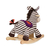 Mecedor Balancin Peluche Rodeo Rockers Cebra Kazoo Battat - Kids Point