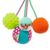 Juguete Sonajero Colgante Mordillo Bebe Rattle Balls Battat en internet