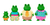 Muñeco Familia Animalitos De Peluche Rana Li'l Woodzeez - comprar online