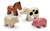 Set Didáctico De 4 Figuras Animales De Madera Plan Toys - tienda online