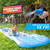 Pista Deslizador Tobogán Inflable + Lanzador De Agua Nerf - comprar online