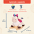Imagen de Mecedor Balancin Peluche Unicornio Rodeo Rockers Dilly dally Battat