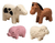 Imagen de Set Didáctico De 4 Figuras Animales De Madera Plan Toys