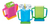 Porta Jugo Con Asas Vaso Bebe Munchkin - comprar online