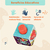 Set Cubos Blandos Bebé 6 Bloques Sensoriales Soft Battat - tienda online