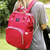 Imagen de Mochila Bolso Maternal Impermeable Compartimentos Termico