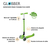 Monopatin Plegable Primo Foldable Plus Lights Globber - comprar online
