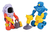 Muñeco Figura Astronauta Y Robot Con Accesorios Astroventure