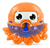 Juguete Para El Baño Burbujero Pulpo Octobubble Magnific - comprar online