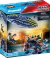 Playmobil Policía En Paracaídas Y Vehículo Anfibio 70781