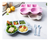 Set Infantil Plato Bandeja Cubiertos Fibra De Bambú - Kids Point