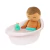 Bañera Bañadera con accesorios Para Bebote Muñecas Lullababy - Kids Point