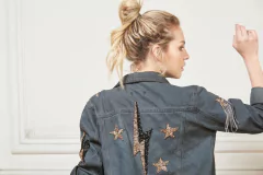Campera denim Rockstar (vintage) - tienda online