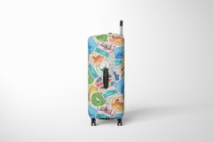 Funda Cubre Valijas ESTAMPILLAS - Fundas Real Cover