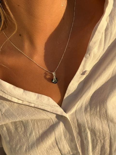 Collar Heart Black Swarovski - comprar online