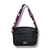 Bandolera Alfonsina Negra - Tira base Uva - - comprar online