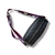 Bandolera Alfonsina Negra - Tira base Uva - - INAS