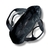 Combo Portapasaporte black + Bolso Mdp Black - fucsia -