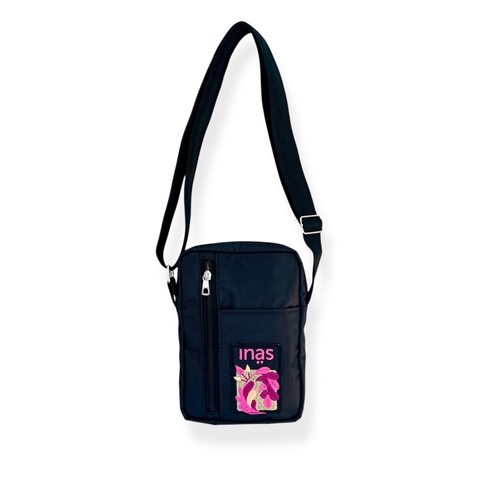 Mini Bandolera Polaroid Black - Parche Pink - comprar online