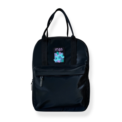 Mochila Polaroid XL Black - Parche Blue - comprar online