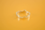 Anillo minimalista Olas de plata esterlina 925 sólida